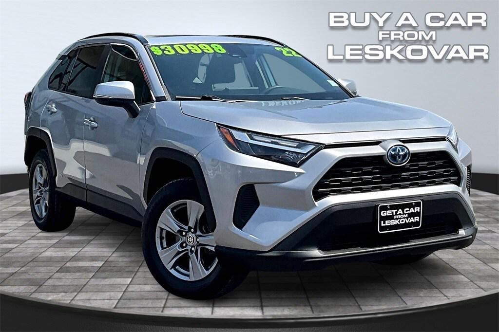 used 2022 Toyota RAV4 Hybrid car, priced at $26,998