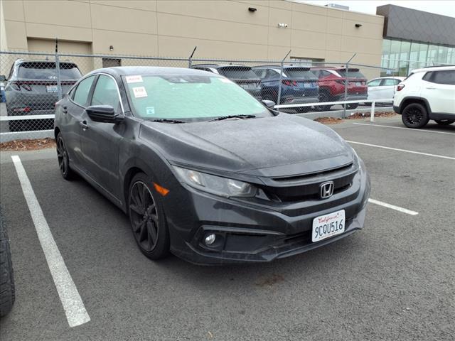 used 2021 Honda Civic car, priced at $17,998