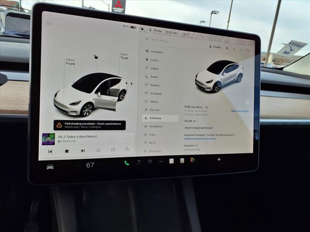 used 2021 Tesla Model Y car, priced at $27,998