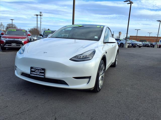 used 2021 Tesla Model Y car, priced at $27,998