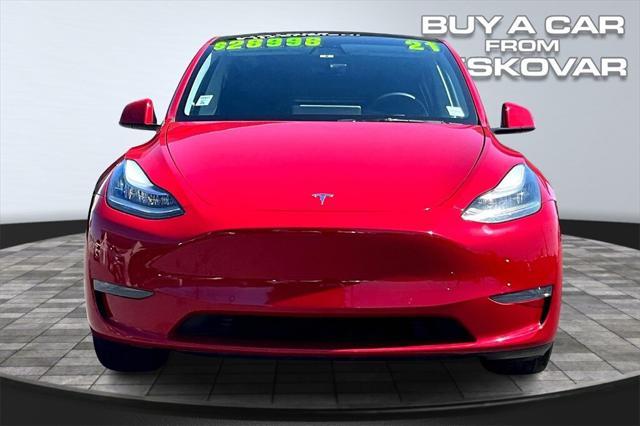 used 2021 Tesla Model Y car, priced at $28,998