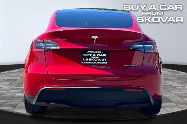 used 2021 Tesla Model Y car, priced at $28,998