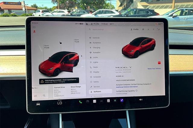 used 2021 Tesla Model Y car, priced at $28,998