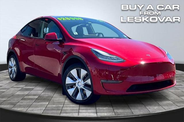 used 2021 Tesla Model Y car, priced at $28,998