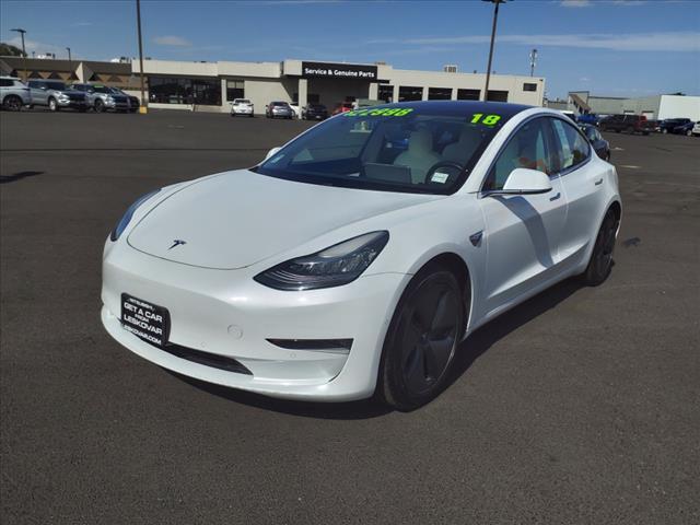 used 2018 Tesla Model 3 car, priced at $22,998