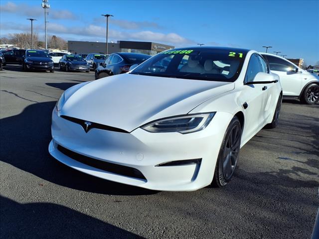 used 2021 Tesla Model S car, priced at $49,998