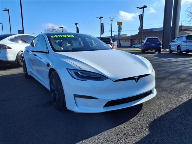 used 2021 Tesla Model S car, priced at $49,998