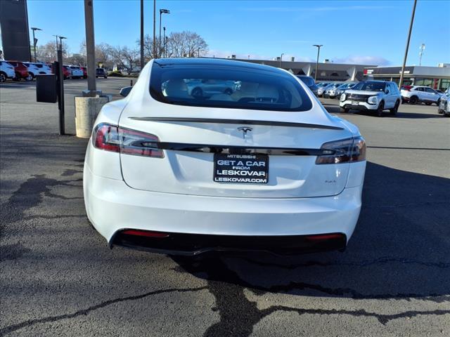 used 2021 Tesla Model S car, priced at $49,998