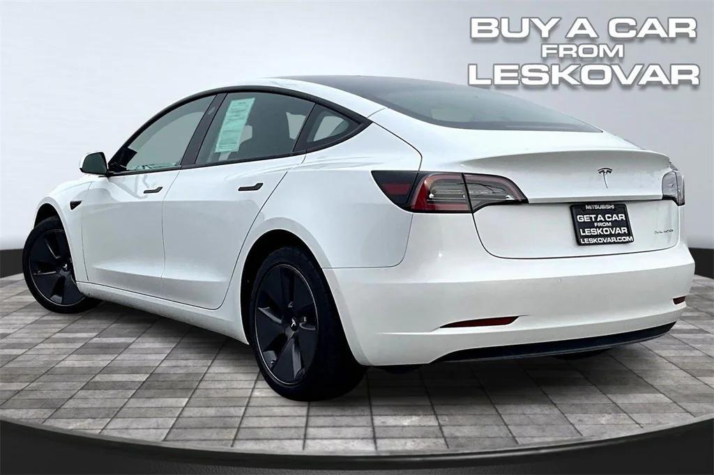 used 2022 Tesla Model 3 car, priced at $21,998