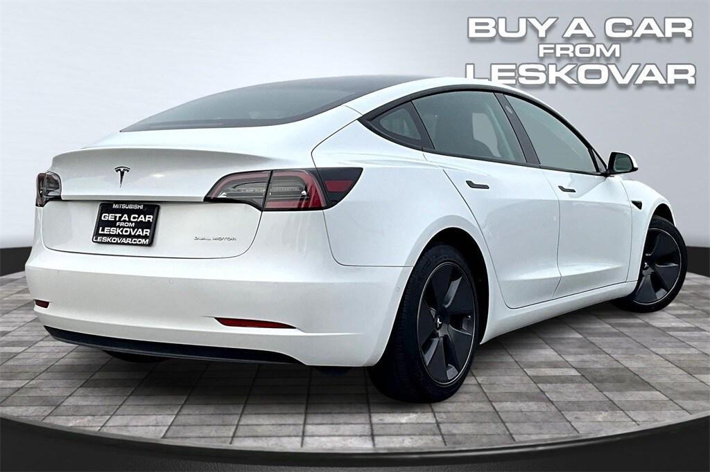 used 2022 Tesla Model 3 car, priced at $21,998