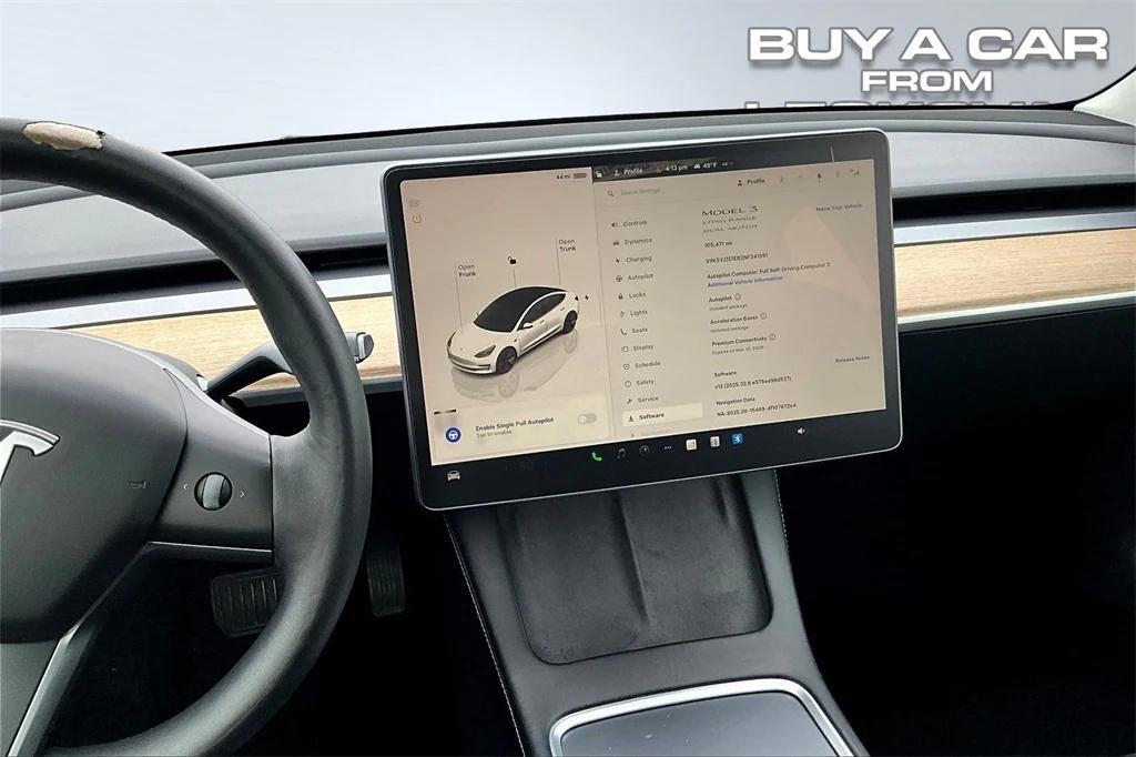 used 2022 Tesla Model 3 car, priced at $21,998