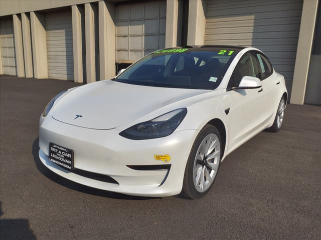 used 2021 Tesla Model 3 car, priced at $26,998