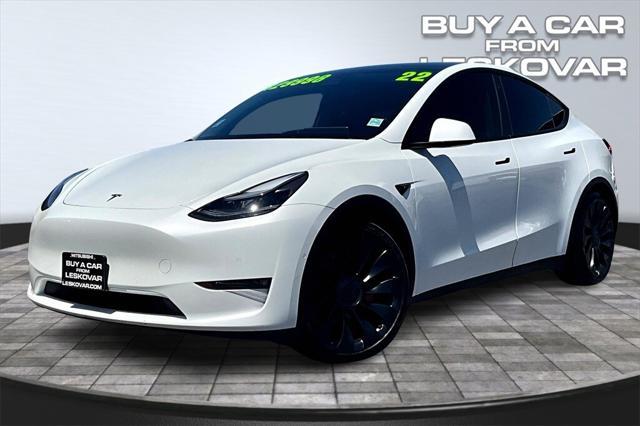used 2022 Tesla Model Y car, priced at $29,998