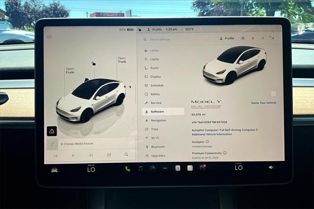 used 2022 Tesla Model Y car, priced at $29,998