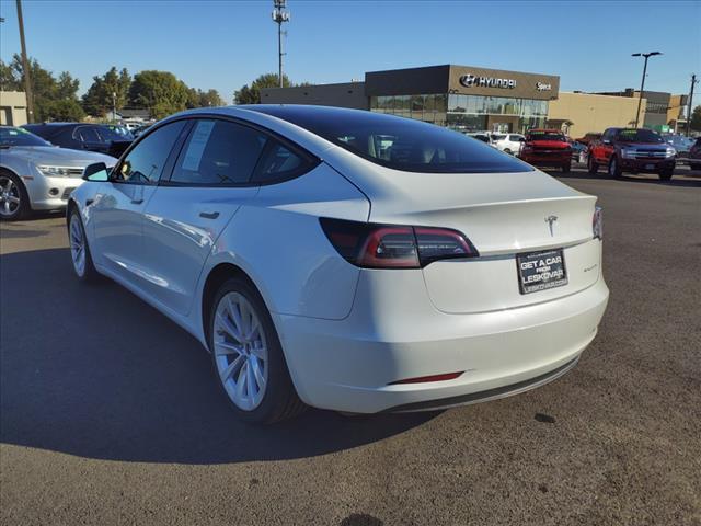 used 2022 Tesla Model 3 car, priced at $24,500