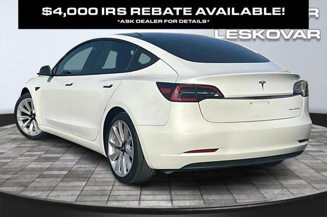 used 2021 Tesla Model 3 car, priced at $21,998