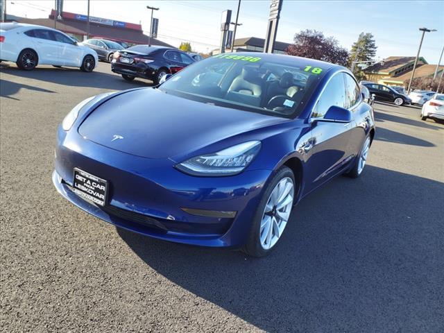 used 2018 Tesla Model 3 car, priced at $17,998