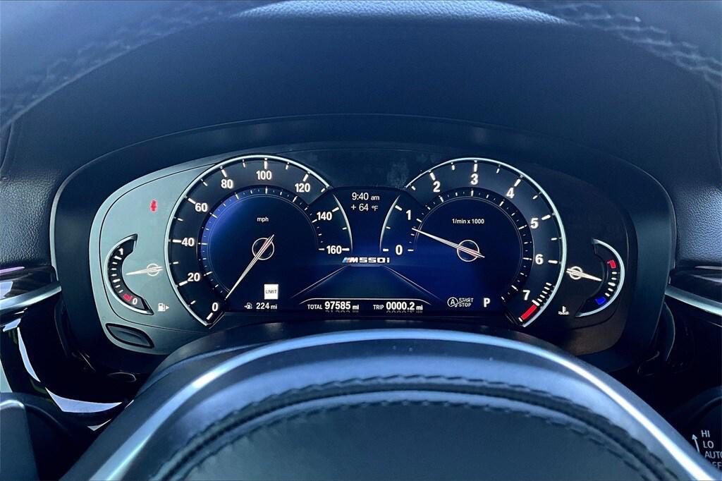 used 2018 BMW M550 car, priced at $23,998