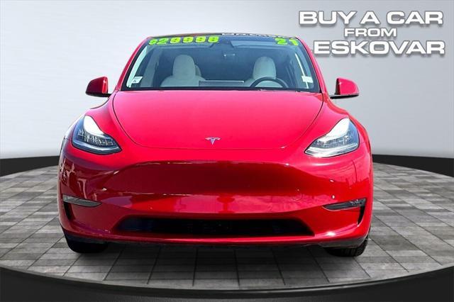 used 2021 Tesla Model Y car, priced at $29,998