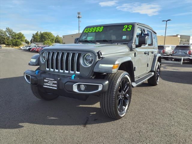 used 2023 Jeep Wrangler 4xe car, priced at $31,998