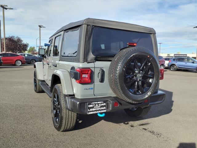 used 2023 Jeep Wrangler 4xe car, priced at $31,998