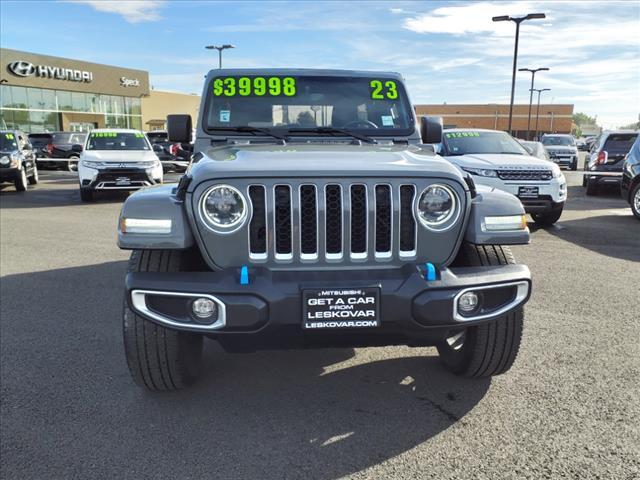 used 2023 Jeep Wrangler 4xe car, priced at $31,998