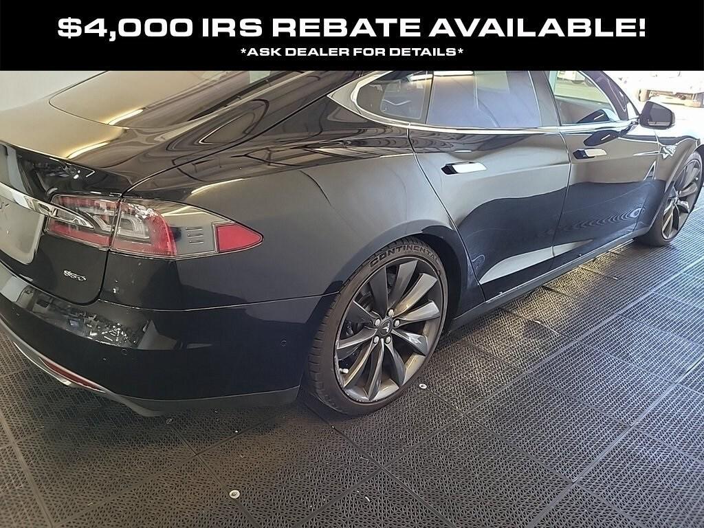 used 2015 Tesla Model S car, priced at $21,998