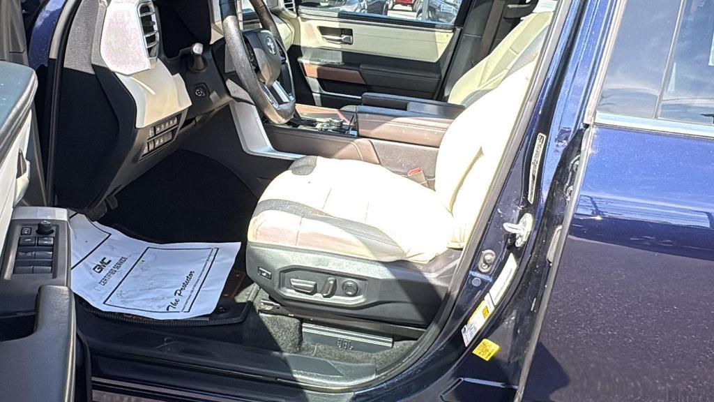 used 2022 Toyota Tundra car, priced at $49,999