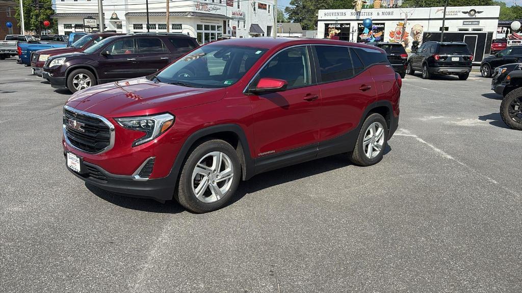 used 2021 GMC Terrain car, priced at $19,999