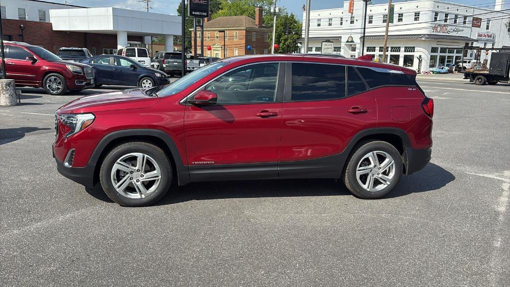 used 2021 GMC Terrain car, priced at $19,999