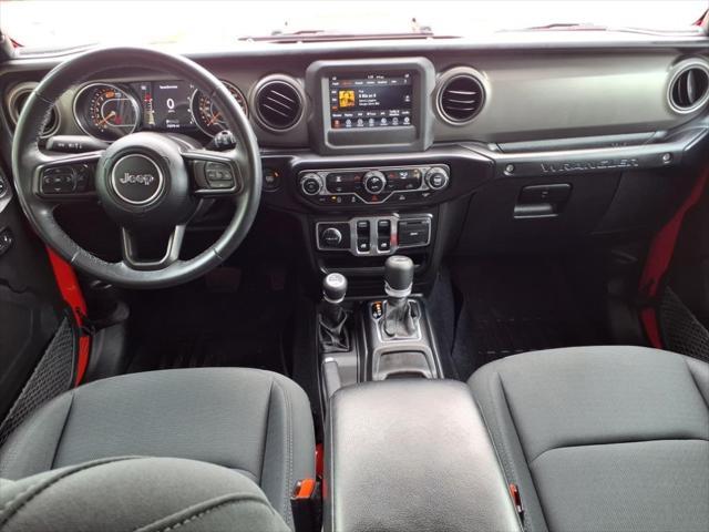 used 2021 Jeep Wrangler car, priced at $27,700
