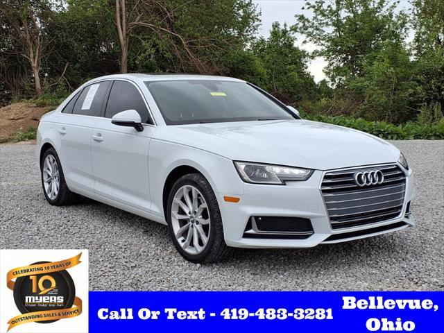 used 2019 Audi A4 car, priced at $18,200