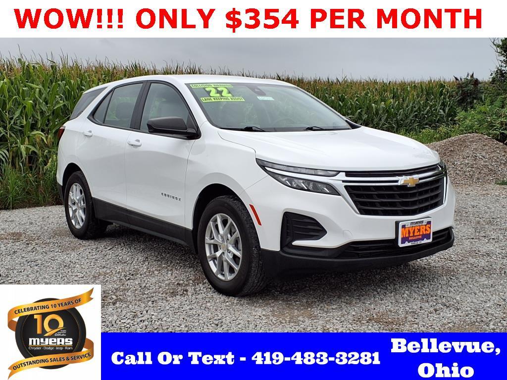 used 2022 Chevrolet Equinox car, priced at $19,200