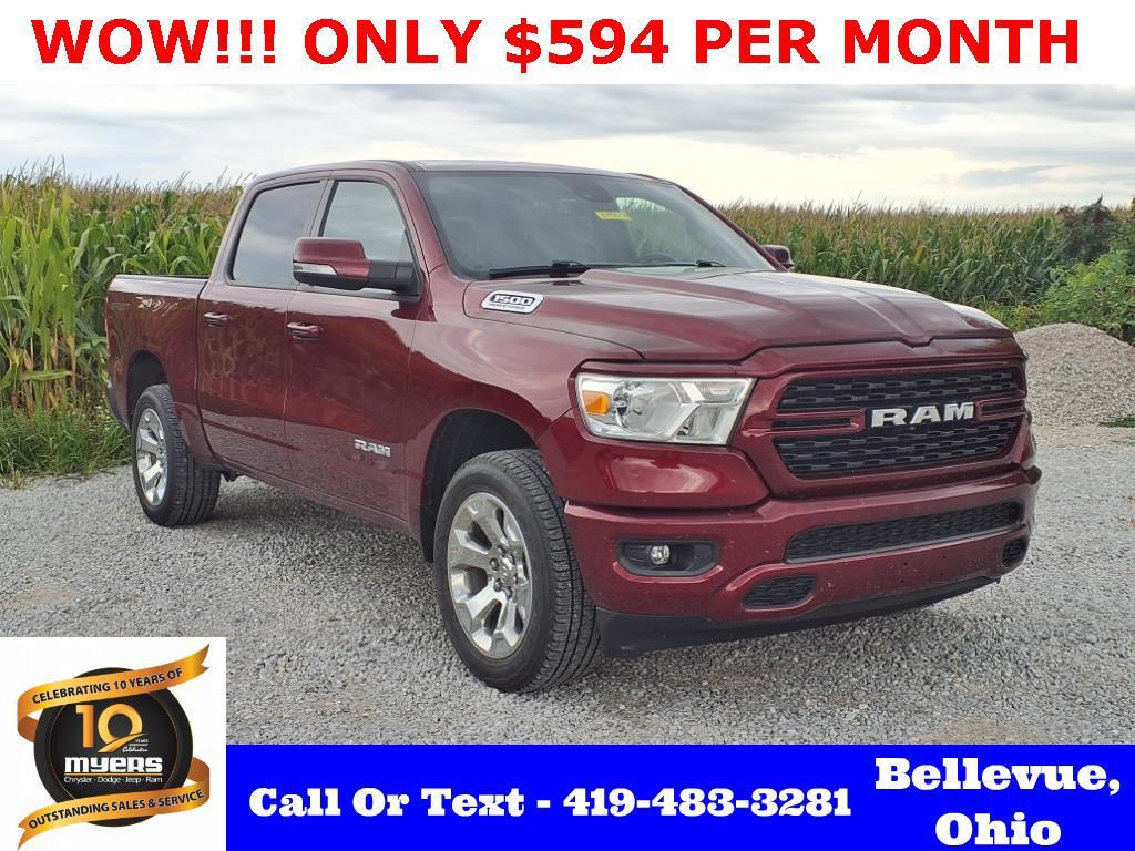 used 2022 Ram 1500 car, priced at $36,150