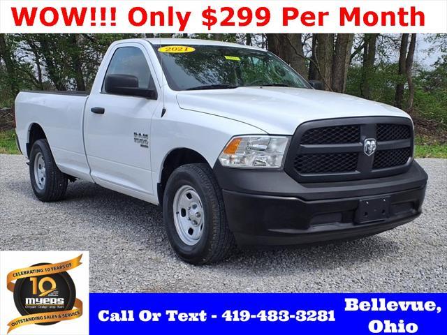 used 2021 Ram 1500 car, priced at $18,000