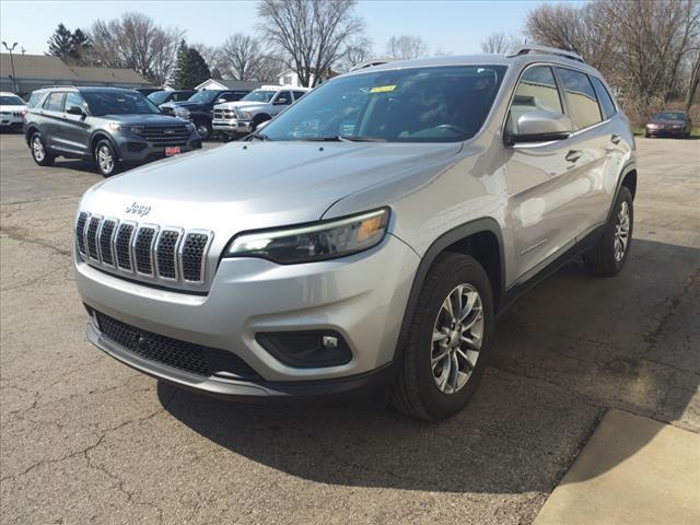 used 2021 Jeep Cherokee car, priced at $20,878