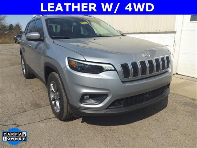 used 2021 Jeep Cherokee car, priced at $20,878