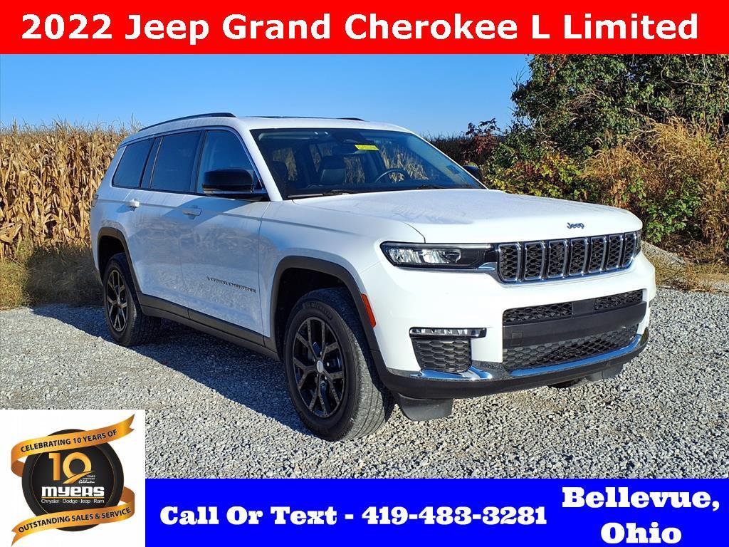 used 2022 Jeep Grand Cherokee L car, priced at $27,600