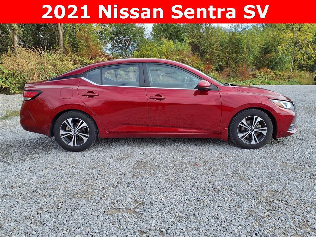 used 2021 Nissan Sentra car, priced at $15,400