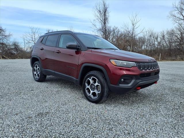 used 2022 Jeep Compass car, priced at $22,400