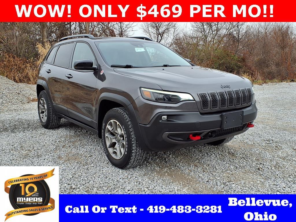 used 2022 Jeep Cherokee car, priced at $25,700