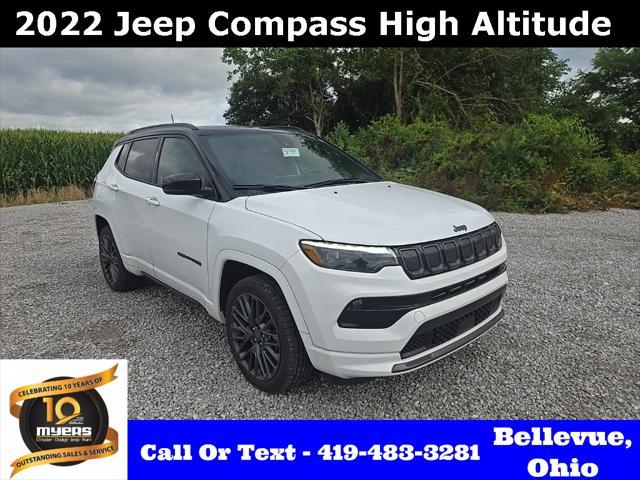 used 2022 Jeep Compass car, priced at $25,700
