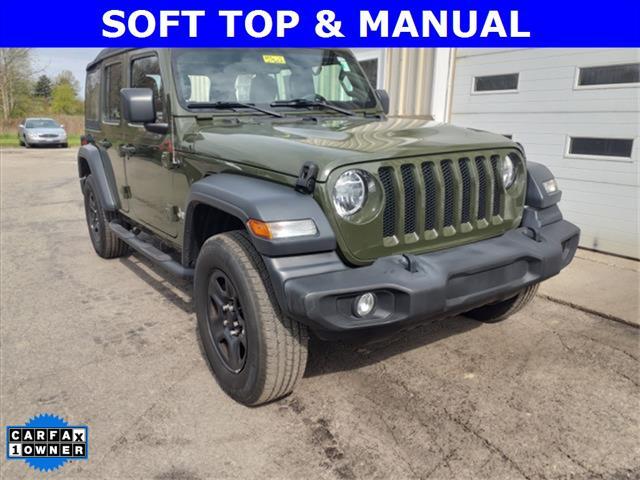 used 2020 Jeep Wrangler Unlimited car, priced at $28,998