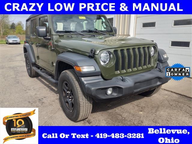 used 2020 Jeep Wrangler Unlimited car, priced at $28,998