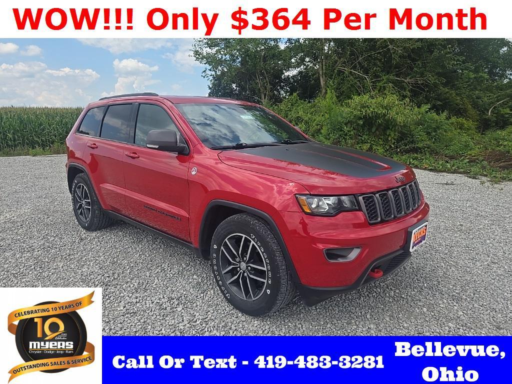 used 2017 Jeep Grand Cherokee car, priced at $19,121