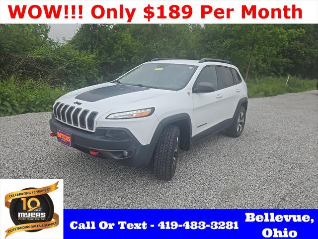 used 2016 Jeep Cherokee car, priced at $11,800