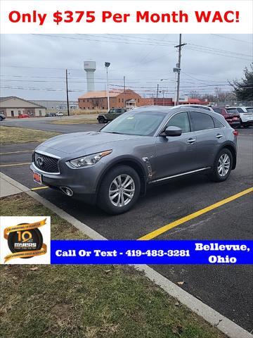 used 2017 INFINITI QX70 car, priced at $21,000
