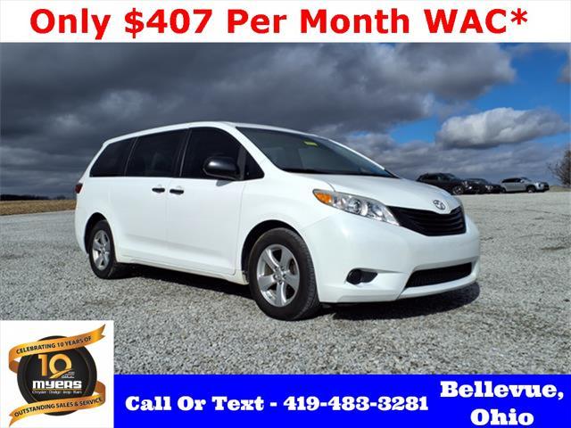 used 2017 Toyota Sienna car, priced at $22,300