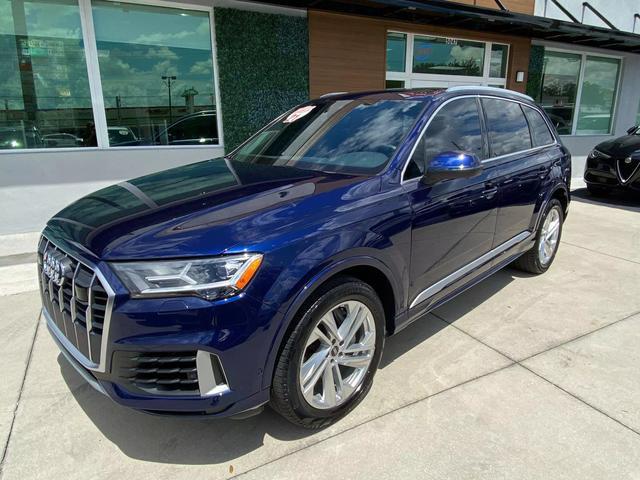 used 2021 Audi Q7 car, priced at $36,999