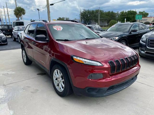 used 2017 Jeep Cherokee car, priced at $12,999